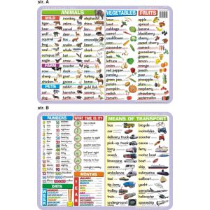 Podkładka edukacyjna Visual System Język angielski #5